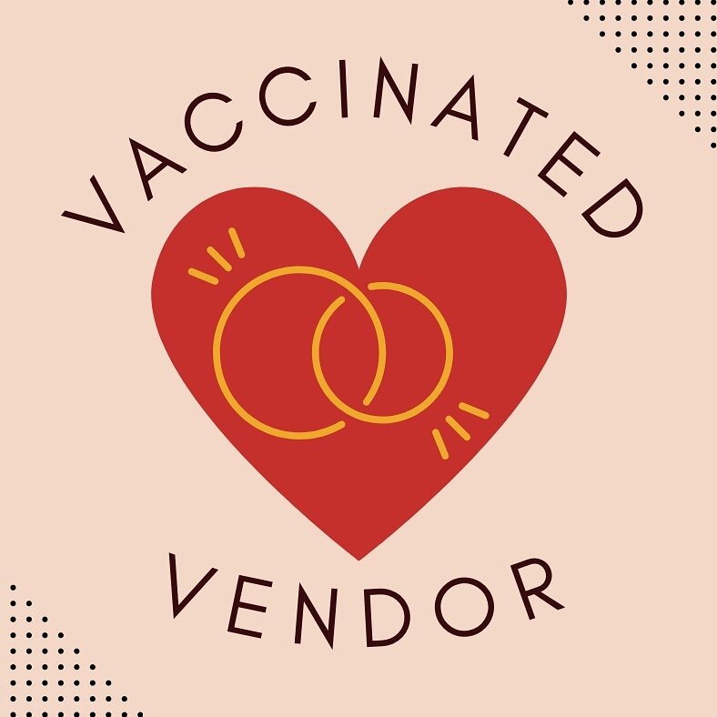 A stamp that features on our photo booth FAQs page indicating that we are a fully vaccinated vendor in adelaide.